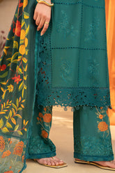 Saira Rizwan Luxury '25 | LIRA-SRL25-10 | 3PC Embroidered Lawn Suit